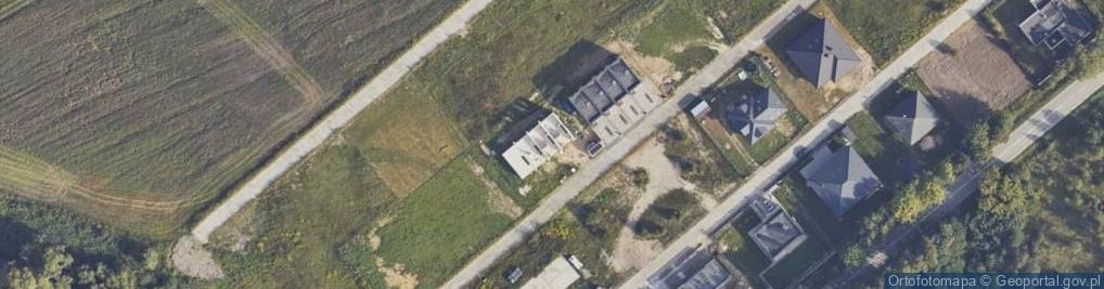 Zdjęcie satelitarne Bursztynowa ul.