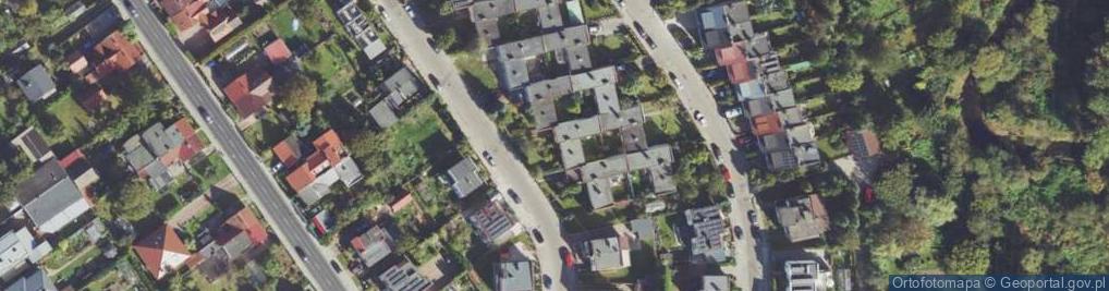 Zdjęcie satelitarne Bursztynowa ul.