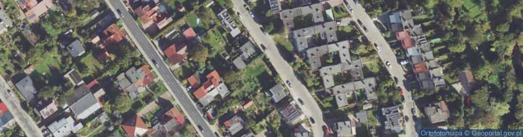 Zdjęcie satelitarne Bursztynowa ul.