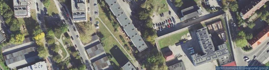 Zdjęcie satelitarne Budowniczych ul.