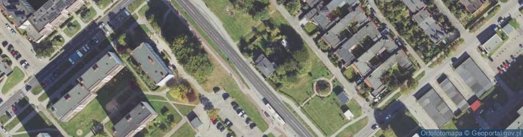 Zdjęcie satelitarne Bukowa ul.