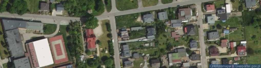 Zdjęcie satelitarne Burzyńskiego ul.