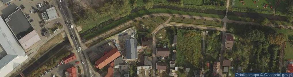 Zdjęcie satelitarne Bulwarna ul.