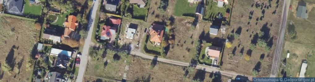 Zdjęcie satelitarne Bursztynowa ul.