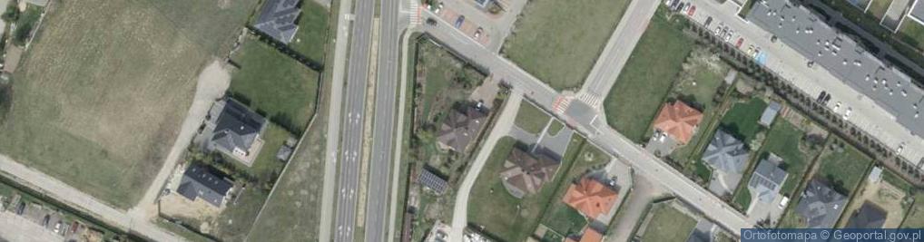 Zdjęcie satelitarne Bursztynowa ul.