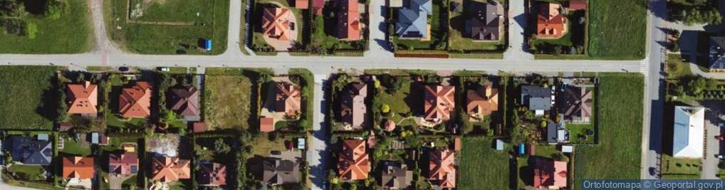 Zdjęcie satelitarne Bursztynowa ul.