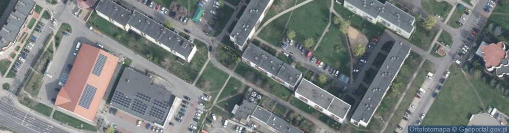 Zdjęcie satelitarne Budowniczych Lgom ul.