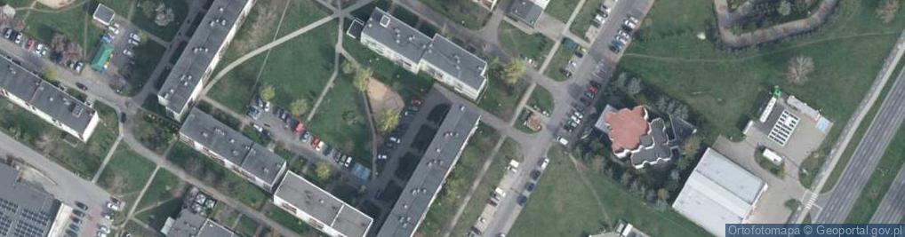 Zdjęcie satelitarne Budowniczych Lgom ul.
