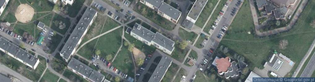 Zdjęcie satelitarne Budowniczych Lgom ul.
