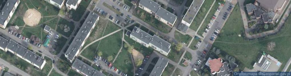 Zdjęcie satelitarne Budowniczych Lgom ul.