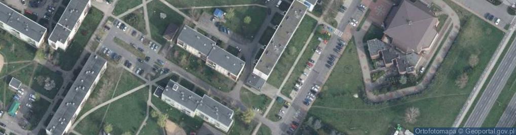 Zdjęcie satelitarne Budowniczych Lgom ul.