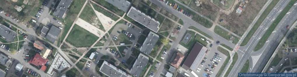 Zdjęcie satelitarne Budowniczych Lgom ul.