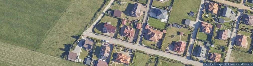 Zdjęcie satelitarne Bursztynowa ul.