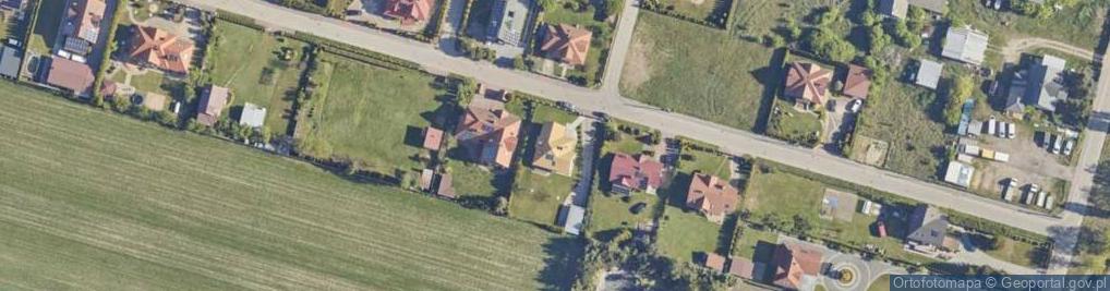 Zdjęcie satelitarne Bursztynowa ul.