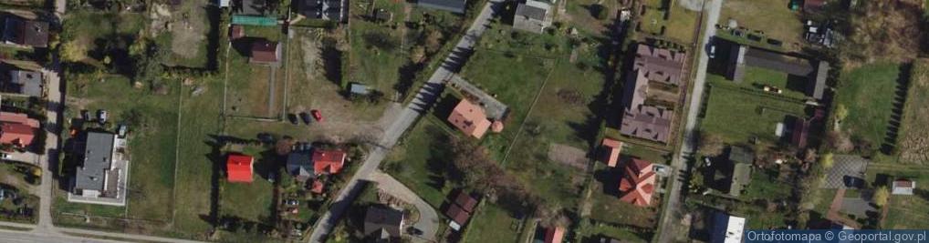 Zdjęcie satelitarne Bursztynowa ul.