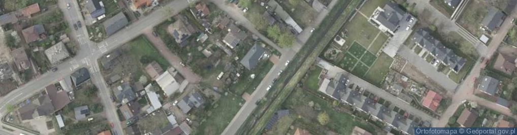 Zdjęcie satelitarne Bulwarna ul.