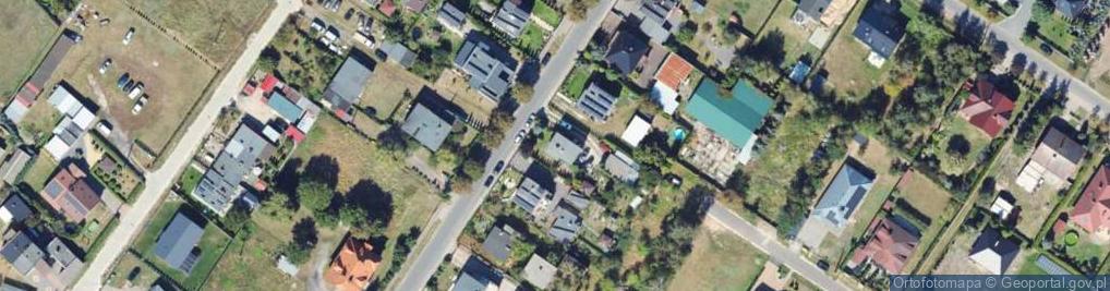 Zdjęcie satelitarne Bursztynowa ul.