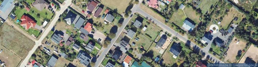 Zdjęcie satelitarne Bursztynowa ul.