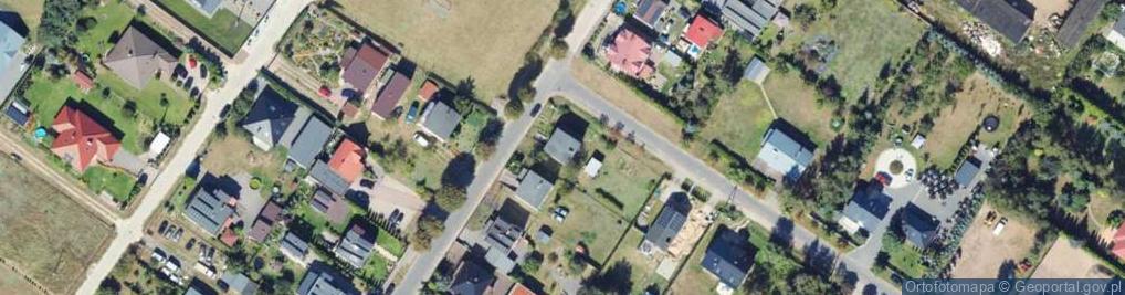 Zdjęcie satelitarne Bursztynowa ul.