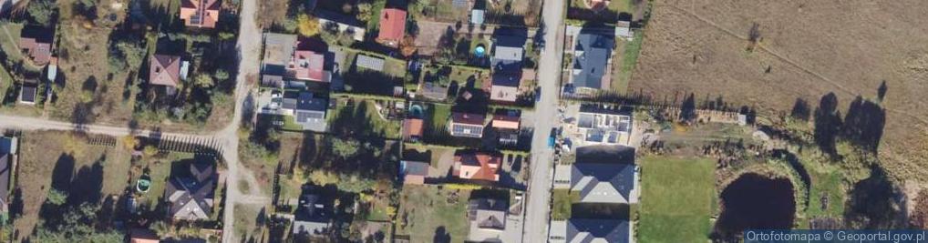 Zdjęcie satelitarne Bursztynowa ul.