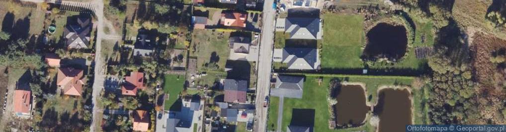 Zdjęcie satelitarne Bursztynowa ul.
