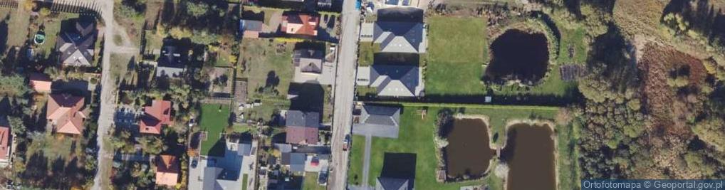 Zdjęcie satelitarne Bursztynowa ul.