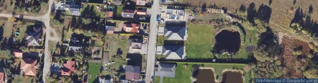 Zdjęcie satelitarne Bursztynowa ul.