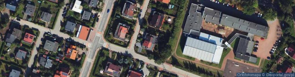 Zdjęcie satelitarne Bursztynowa ul.