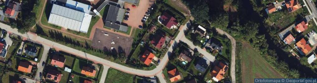 Zdjęcie satelitarne Bursztynowa ul.