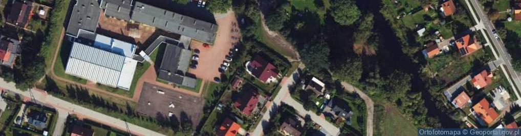 Zdjęcie satelitarne Bursztynowa ul.