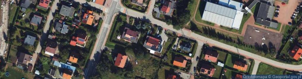 Zdjęcie satelitarne Bursztynowa ul.