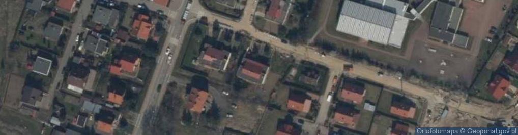 Zdjęcie satelitarne Bursztynowa ul.