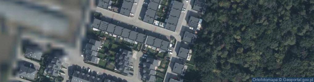 Zdjęcie satelitarne Bursztynowa ul.