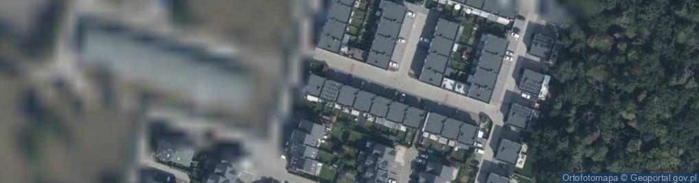 Zdjęcie satelitarne Bursztynowa ul.