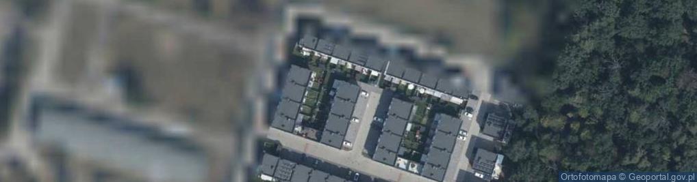 Zdjęcie satelitarne Bursztynowa ul.