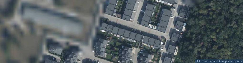 Zdjęcie satelitarne Bursztynowa ul.