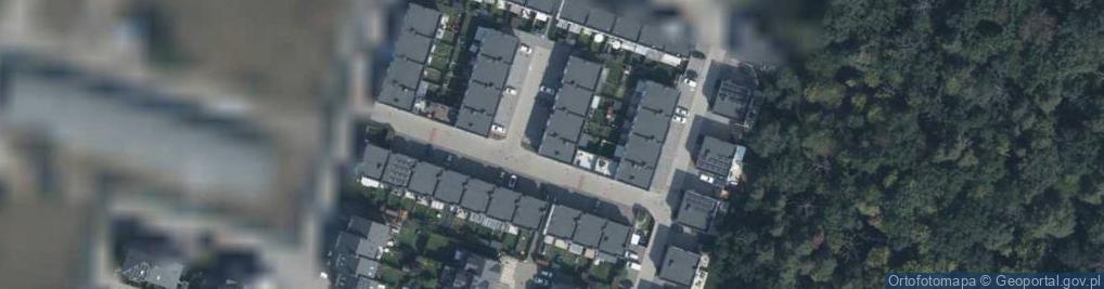 Zdjęcie satelitarne Bursztynowa ul.