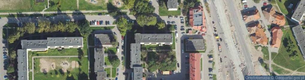 Zdjęcie satelitarne Burskiego Jerzego ul.