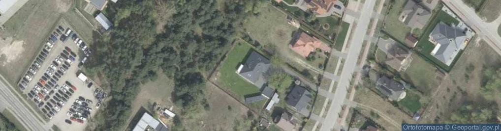 Zdjęcie satelitarne Bursztynowa ul.