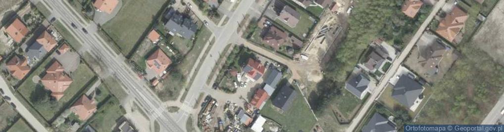 Zdjęcie satelitarne Bursztynowa ul.