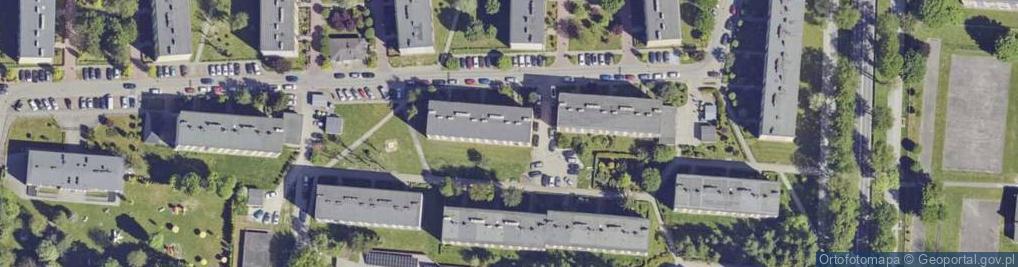 Zdjęcie satelitarne Budowlanych ul.
