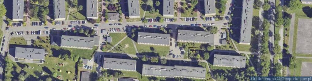 Zdjęcie satelitarne Budowlanych ul.