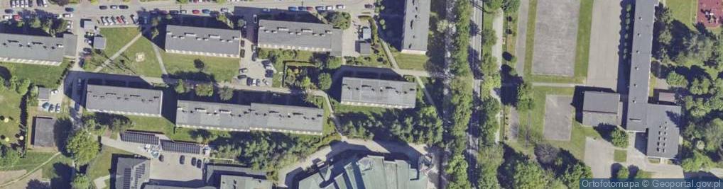 Zdjęcie satelitarne Budowlanych ul.