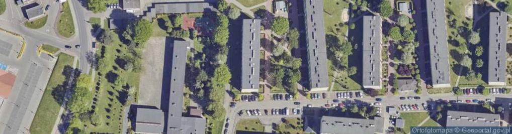 Zdjęcie satelitarne Budowlanych ul.