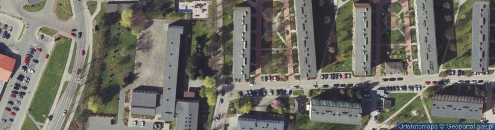 Zdjęcie satelitarne Budowlanych ul.