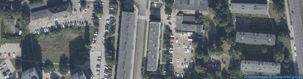 Zdjęcie satelitarne Budowlanych ul.