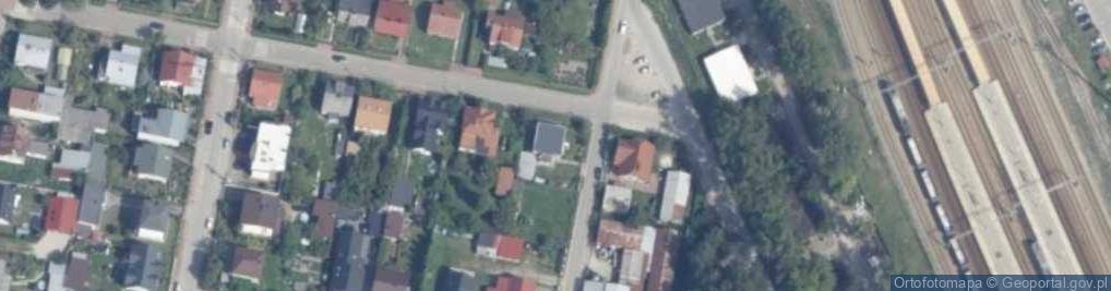 Zdjęcie satelitarne Bursztynowa ul.