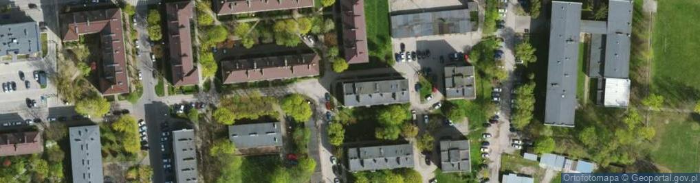 Zdjęcie satelitarne Bugajska ul.