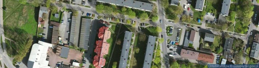 Zdjęcie satelitarne Bugajska ul.