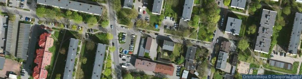 Zdjęcie satelitarne Bugajska ul.